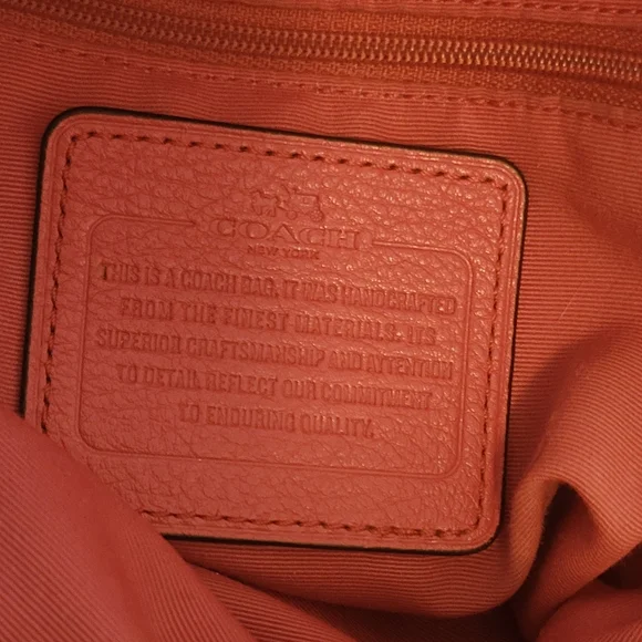 Coach Pink Ruby Leather Phoebe Shoulder Bag - Picture 3 of 15